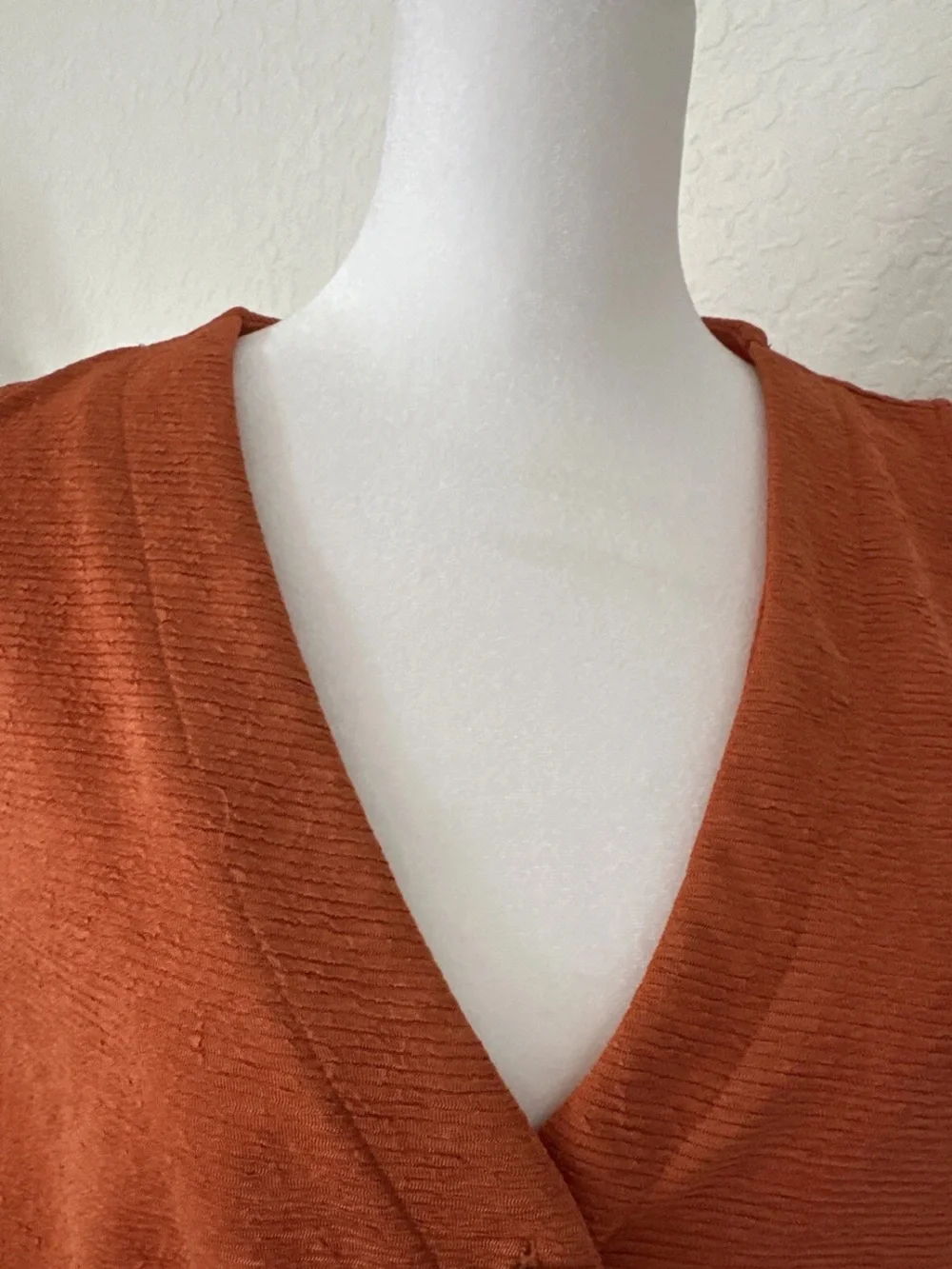 Alice Blue Women’s XL Terracotta Wide Leg Jumpsuit Sleeveless Belted